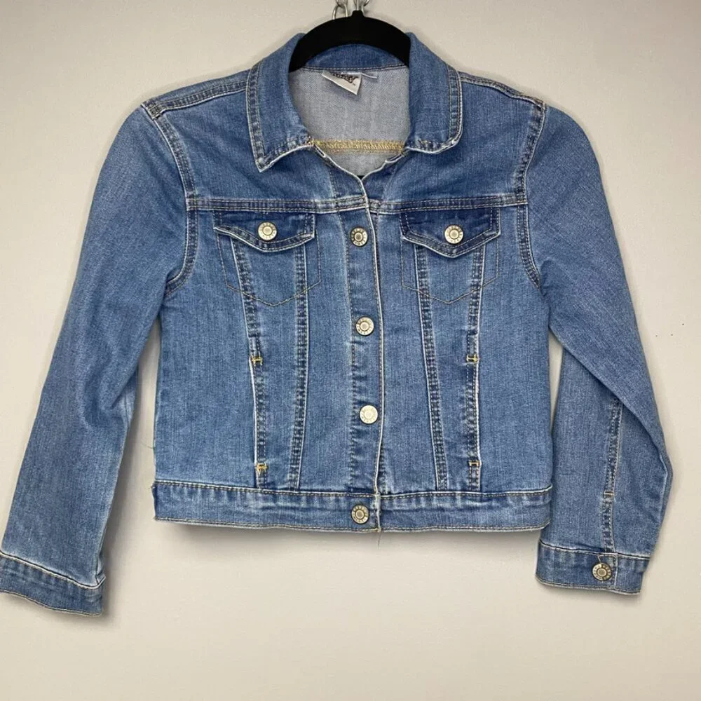 Girls Looney Tunes Tweety Denim Jacket Size‎ M (7/8)